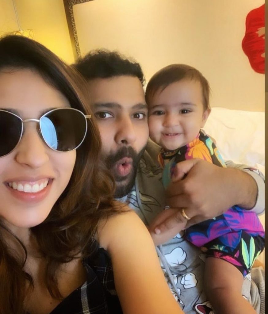 Rohit Sharma Family